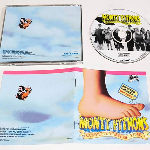 PC - Monty Python's Complete Waste of Time (Jewel Case) *7th Level*