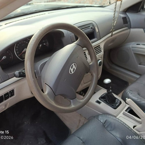 Hyundai Sonata 2.4L 2006 used, manual, blue sedan