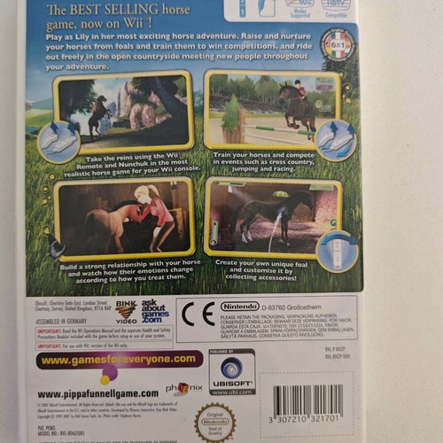 Pippa Funnell Ranch Rescue Nintendo Wii used