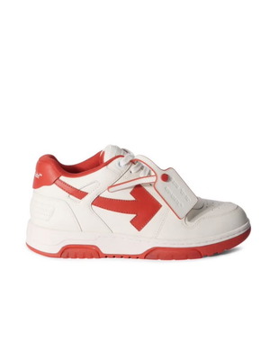 Off White Out Of Office Sneakers new, white and red, size 46
