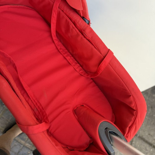 STOKKE Xplory βρεφικό καρότσι με 2 μονάδες, κόκκινο