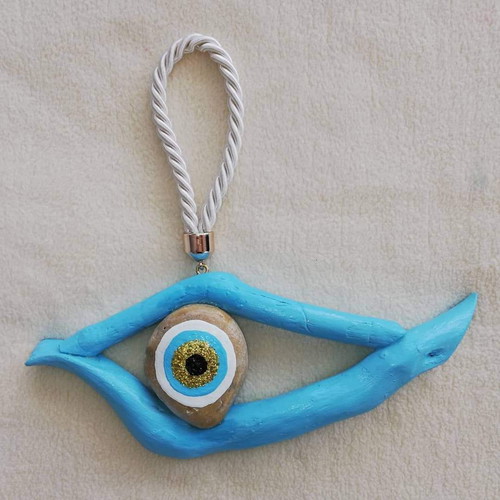 Handmade eye charm for good luck 27×26