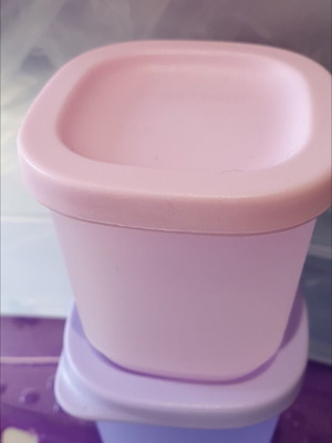 Μινι μπωλ Tupperware 110 μλ, καινούργια, σετ 2 τεμαχίων