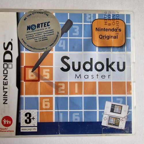 Nintendo DS Sudoku Master new strategy game