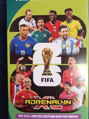 FIFA World Cup 2026 Adrenalyn Official Trading Cards Panini new