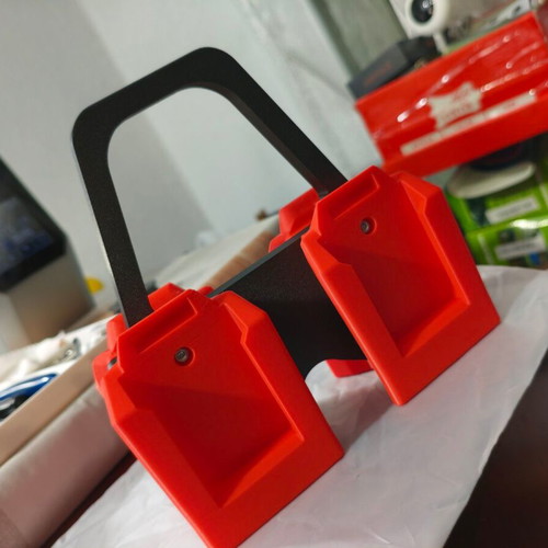 Parkside Battery Carrying Base with Handle 3D Printed