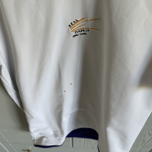 Adidas Real Madrid 1902-2002 Reversible Jersey Zidane #5 used