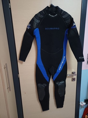 Στολή κατάδυσης Scuba Pro 5mm μέγεθος Large σαν καινούργιο, μαύρο-μπλε