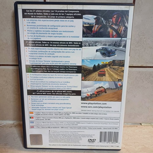 WRC 2 Extreme 2002 PlayStation 2 (PS2) like new