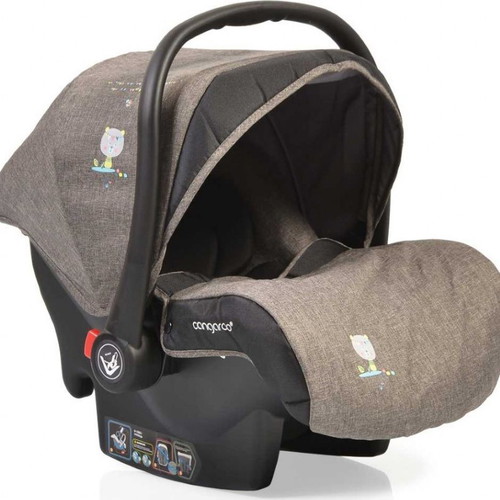 Cangaroo 3 in 1 stroller set used with car seat and port bebe beige