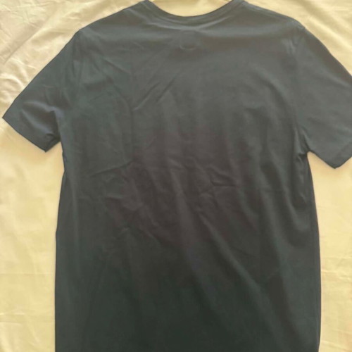Clever men's T-shirt with print, new, size M, blue and yellow