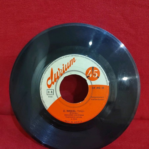 Edoardo Lucchina El Bandido Tango Arizona Express 45 RPM record like new