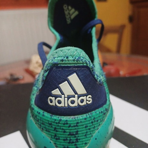 Adidas Football Shoes Like New Size 42 1/2 Blue Green