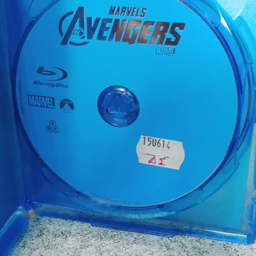 Avengers 2012 Blu-Ray like new with Greek subtitles and 3D edition