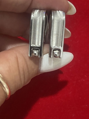 Porsche Design Silver 925 Cufflinks used, vintage
