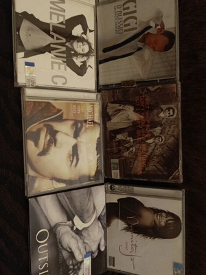Pop CD collection used with George Michael, Janet Jackson, Melanie C