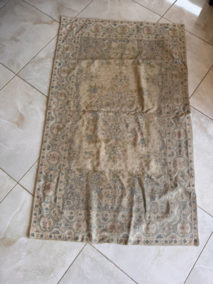 Cotton rug from India like new, 89 x 145 cm