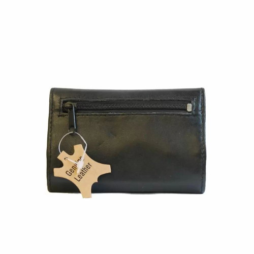 Over Top leather tobacco pouch black new