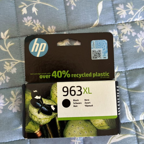 HP 963XL Genuine InkJet Printer Ink Black new
