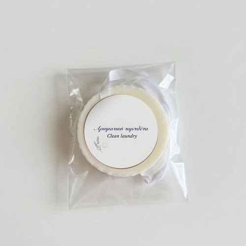 Aromatic tablet with clean laundry scent, new