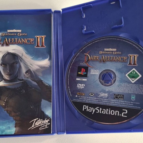 PS2 Baldur's Gate - Dark Alliance II used, box only