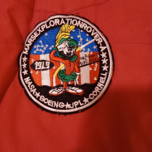 Marvin the Martian vest with inner lining XL used, red