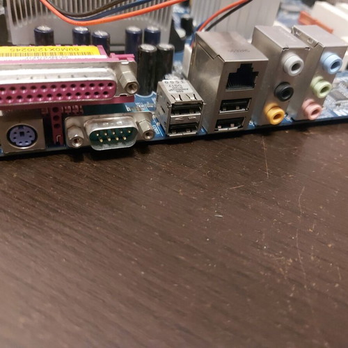 AsRock ALiveSATA2-GLAN Socket AM2 motherboard used, 2 RAM slots not working