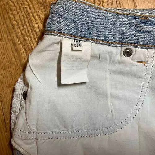 Vintage Blugirl Mini Denim Skirt used, size S