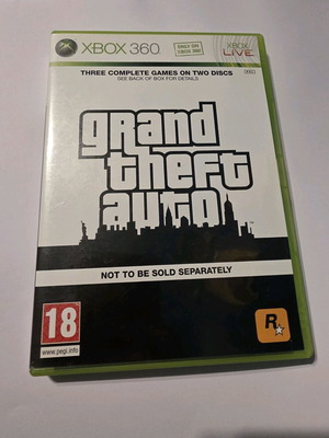 Grand Theft Auto IV & Episodes from Liberty City for Xbox 360 like new