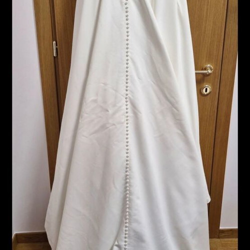 Wedding dress 2025, like new, white, size L