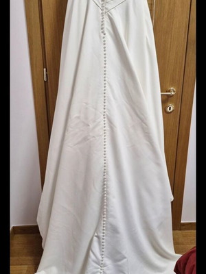 Wedding dress 2025, like new, white, size L
