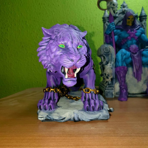 Skeletor set of 3 hand-painted decorative figures new