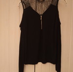 Lipsy London black top, size S / 36 / 8