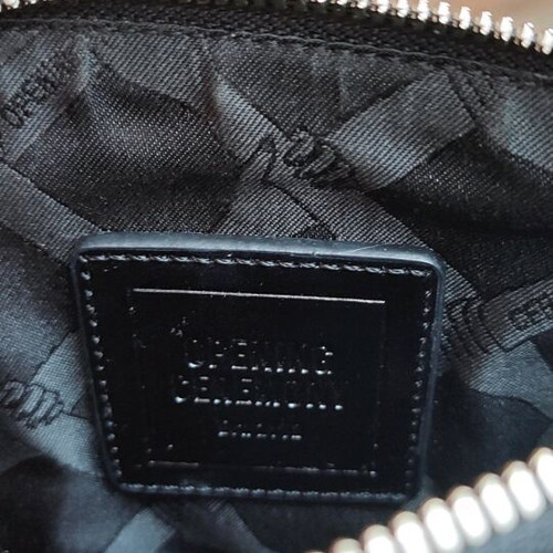 Opening Ceremony black leather shoulder bag like new