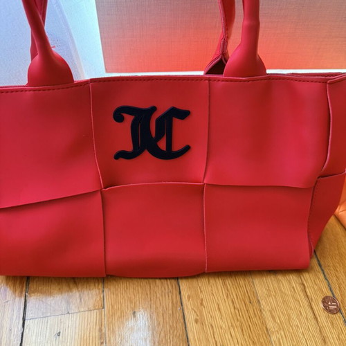 Juicy Couture red handbag like new
