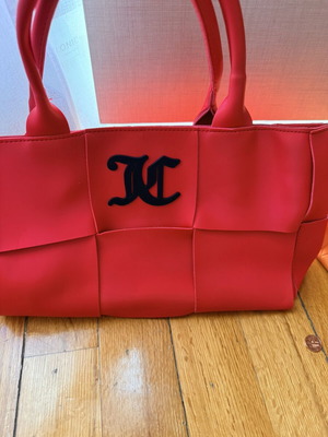 Juicy Couture red handbag like new