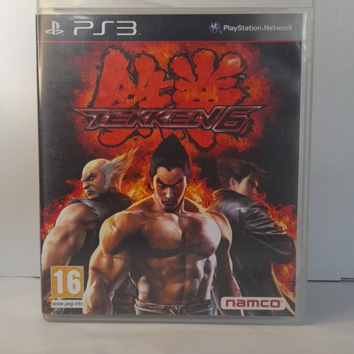 Tekken 6 PS3 game like new, full manual, English version