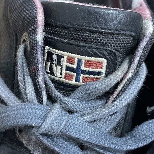Napapijri men's casual shoes size 44, black