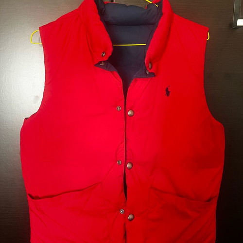 Polo Ralph Lauren sleeveless kids vest like new, reversible, blue and red