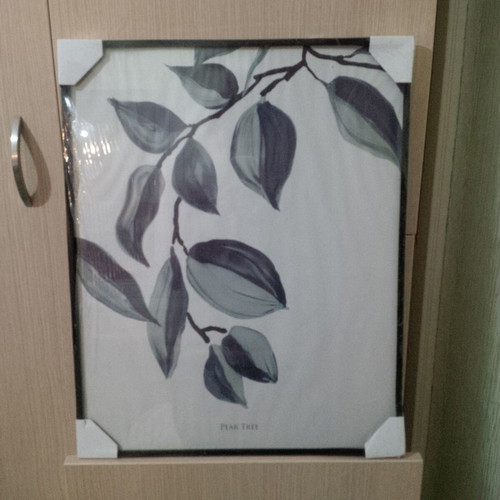 Jysk wall frame new 40x50cm with Pear Tree design
