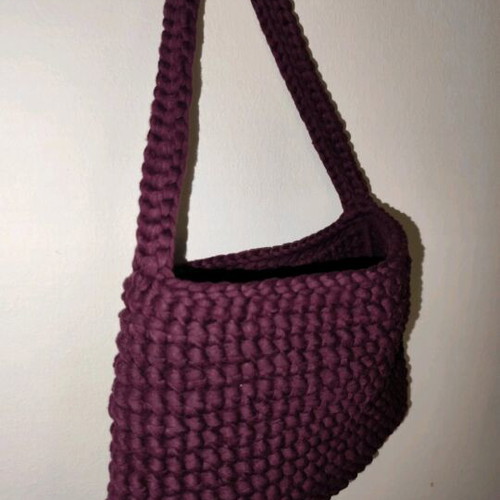 Handmade crochet shoulder bag new