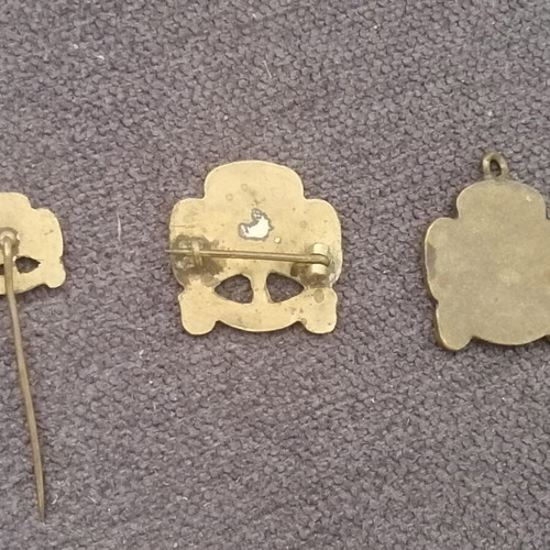 Soma Ellinidon Odigon badges used, set of 3