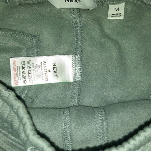 Next shorts set of two size M, like new, gray and green