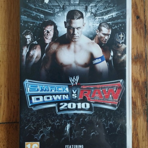 PSP Smack Down VS Raw 2010 used, Greek version without manual