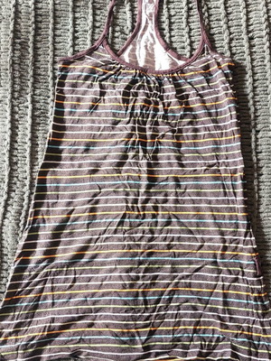 Ale striped top with belt, size Small
