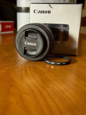 Canon EF 50mm F1.8 STM lens like new with box and papers