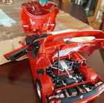 Ferrari used 1/18 scale model