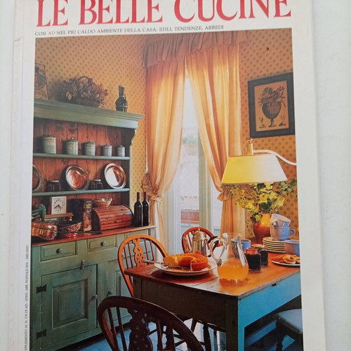 Le Belle Cucine Vintage Italian Kitchen Design Magazine 1996 like new