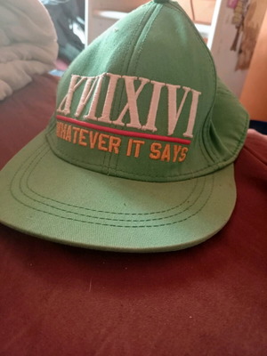 Baseball hat new, green, size L