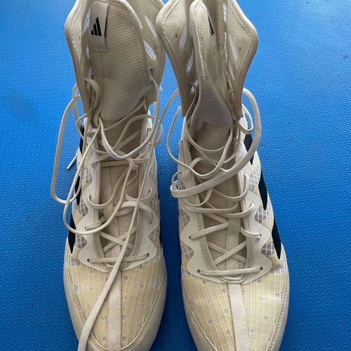 Adidas Box Hog 4 white boxing shoes, size 45